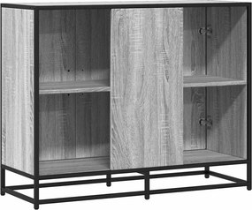 vidaXL Sideboard Grey Sonoma 94x35x76 cm Ξύλινη κατασκευή