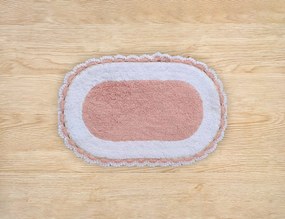 ΠΑΤΑΚΙ ΜΠΑΝΙΟΥ ΡΟΖ ΒΑΜΒΑΚΕΡΟ ANATOLI OVAL 45X75 San Lorentzo 4100117PINK