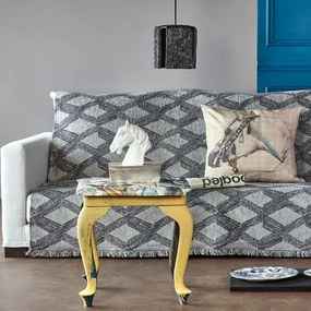 Ριχτάρι Walter 24 Grey Kentia Two-seater 180x250cm Βαμβάκι-Ακρυλικό