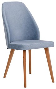 Καρέκλα τραπεζαρίας Fylliana New Melanie Ύφασμα Mineral 46x48x93 εκ. 2αδα 46x48x93 εκ.