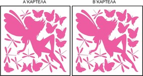 Παιδικά Φωσφοριζέ Αυτοκόλλητα Τοίχου Ango Fairy Glow 79226