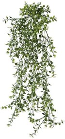 Τεχνητό Κρεμαστό Φυτό Με Ανθάκια 00-20431-1 30x70/80cm Green-White Marhome Συνθετικό Υλικό