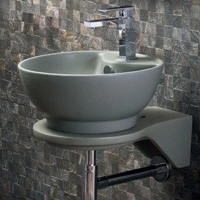 Diamante Ø41 - Επιτραπέζιος νιπτήρας μπανιου - Ανθρακί