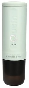 Φορητή μηχανή espresso BUYDEEM Nano OTEM-01, 7500 mAh, 20 bar, 50 ml, 12/24V, φόρτιση USB και Type-C, έδαφος + κάψουλες, πράσινο