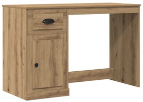 vidaXL γραφείο  με αποθηκευτικά χώρο Artisan Oak 50x115x75 εκ Επεξεργασμένο ξύλο