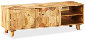 vidaXL Έπιπλο Τηλεόρασης 118 x 35 x 40 εκ. από Μασίφ Ξύλο Μάνγκο