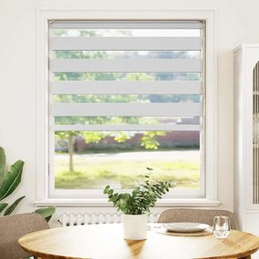 vidaXL Ζέβρα τυφλή Καφέ Πλάτος υφάσματος 110,9 εκ. Πολυεστέρας