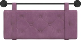 vidaXL Κρεμαστό Κεφαλάρι Μοβ Βελούδο