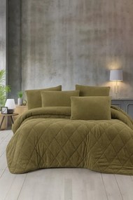 Stewehome Πάπλωμα μονό με ράφι διπλής όψης Πράσινο 155x215 cm