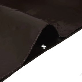vidaXL Τέντα 650g / m² Καφέ 3 x 4 m Καμβάς με επικάλυψη PVC