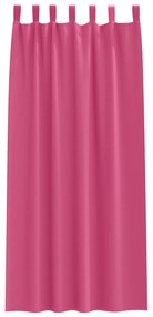 vidaXL Κουρτίνες 2 pcs Φωτεινό Ροζ 245 x 140 εκ. Πολυεστέρας