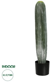 20124 GloboStar® Artificial Garden CARNEGIEA CACTUS 20124 Τεχνητό Διακοσμητικό Φυτό Κάκτος Σαγκουάρο Υ70cm