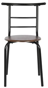 Σετ Τραπέζι με 4 Καρέκλες DKD Home Decor 121 x 55 x 78 cm