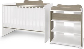 BED MULTI 190/72 COLOUR WHITE/COFFE