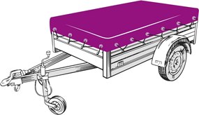 vidaXL Δίχτυ για Τρέιλερ Μαύρο 2 x 3,5 μ. από HDPE