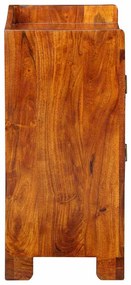 vidaXL Ντουλάπα Παπουτσιών Καφέ 55 x 35 x 75 εκ Μασίφ ξύλο ακακίας