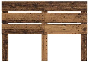 vidaXL Κεφαλάρι Παλιό ξύλο 140 cm Επεξεργασμένο ξύλο