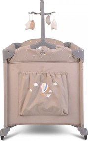 Παρκοκρέβατο 2 Θέσεων (0+ Μηνών/Έως 15kg) Cangaroo Once Upon A Time 2 Beige