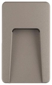 Απλίκα LED Εξωτερικού Χώρου Eurolamp 145-52023 Grey