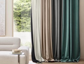 Κουρτίνα Chenille Douceur d'intérieur - 140x260cm - Γκρι