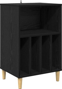 vidaXL Ράφι Πικάπ Μαύρη Δρυς 47 x 39,5 x 74,5 εκ. Επεξεργασμένο Ξύλο