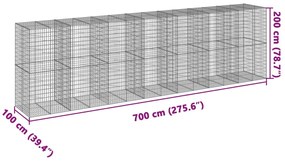 ΣΥΡΜΑΤΟΚΙΒΩΤΙΟ ΜΕ ΚΑΛΥΜΜΑ 700X100X200ΕΚ ΑΠΟ ΓΑΛΒΑΝΙΣΜΕΝΟ ΧΑΛΥΒΑ 3295237