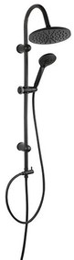 Στήλη Ντους Με Μπαταρία Rondo NP21-BL 106cm Black Ferro Μέταλλο