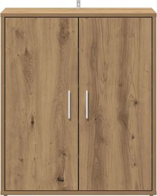 vidaXL Παπουτσοθήκη Τεχνίτης Δρυς 60x35x70 εκ. από Επεξεργασμένο Ξύλο