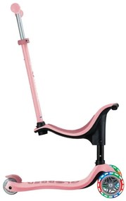 Globber Scooter Go.Up Sporty Lights Pastel Pink