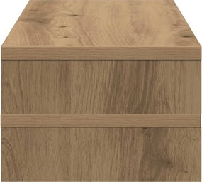 vidaXL Βάση Οθόνης Αρτισιανή Δρυς 54x22x15 εκ. από Επεξ. Ξύλο