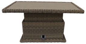 Bluimis ΤΡΑΠΕΖΙ WICKER - RATTAN SΑRAH 5449 G BL-200-11-013