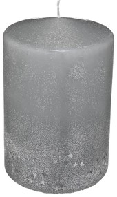 Κερί 900gr (Φ10x15) A-S Glitter Silver 183395AR