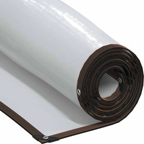 vidaXL Σαφής μουσαμάς με οπές 12x12 m πολυαιθυλένιο