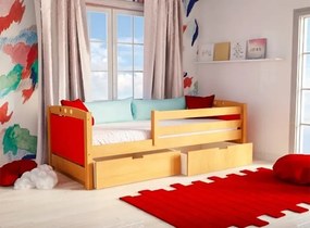 Καναπές κρεβάτι Mario φυσικό οξιά
