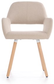 K283 chair, color: beige DIOMMI V-CH-K/283-KR-BEŻOWY