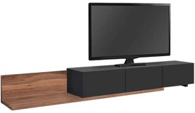 Έπιπλο Τηλεόρασης Enstey 0249136 260x41,8x33,5cm Walnut-Anthracite
