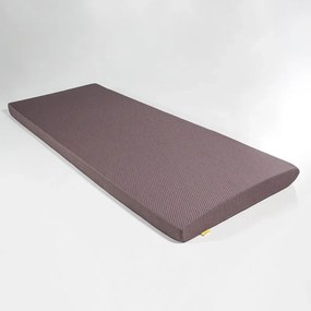 Stewehome Visco Στρώμα Κάμπινγκ Αφρού με Κάλυμμα Καφέ 70x190x7 cm
