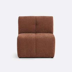 Μονό κάθισμα τραπεζαρίας από λεπτό chenille, ANETA