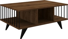 Τραπεζάκι Σαλονιού Καρυδιά BERT 90x60x39.5