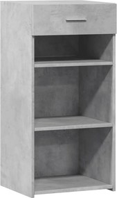 vidaXL Ντουλάπι Γκρι Σκυροδέματος 45x42,5x93 εκ. Επεξεργασμένο Ξύλο