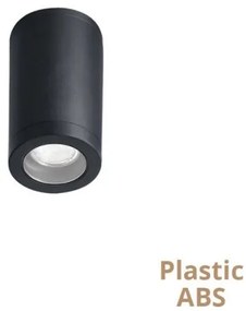 Σποτ Φωτιστικό Οροφής Melinda Στεγανό IP54 13X7,6 4256800 Viokef 4256800 Ανθρακί