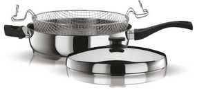 Pyramis Classic Ανοξείδωτο Τηγάνι ∅28 cm με καπάκι