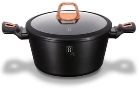 Κατσαρόλα Berlinger Haus Φ28cm Matt Black Rose Gold BH-1931N