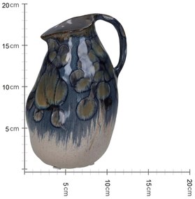 Βάζο ArteLibre Μπλε Κεραμικό 13.5x11.5x19cm