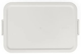 Κουτί τροφίμων Brabantia Make&Take 1006292, 2 l, Με διαχωριστικά, Στεγανό κλείσιμο, Χωρίς BPA, Ανοιχτό γκρι