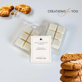 Wax Melts Μπάρα με Άρωμα Honey &amp; Ginger Cookie - ΜΠΑΡΑ 100 ΓΡ.+-