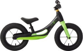 loopfiets 12 Inch Junior Black/Green