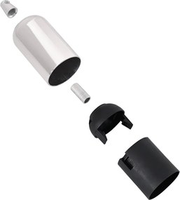 vidaXL Λαμπτήρες 2 τεμ Σατινέ Νικέλιο E27