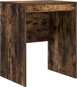 vidaXL Γραφείο με συρτάρι 2 pcs Καπνιστό Δρύς