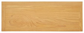 vidaXL Τραπέζι Κονσόλα 83 x 30 x 73 εκ. από Μασίφ Ξύλο Δρυός